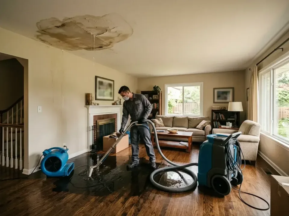 attic-pipe-burst-ceiling-drip-008 — frequently asked questions, Water Damage Restoration & Carpet Care in Gary, IN